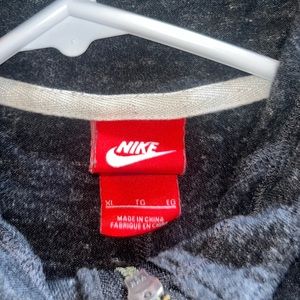 Women's Nike Grey/Black Zip Up Sweatshirt